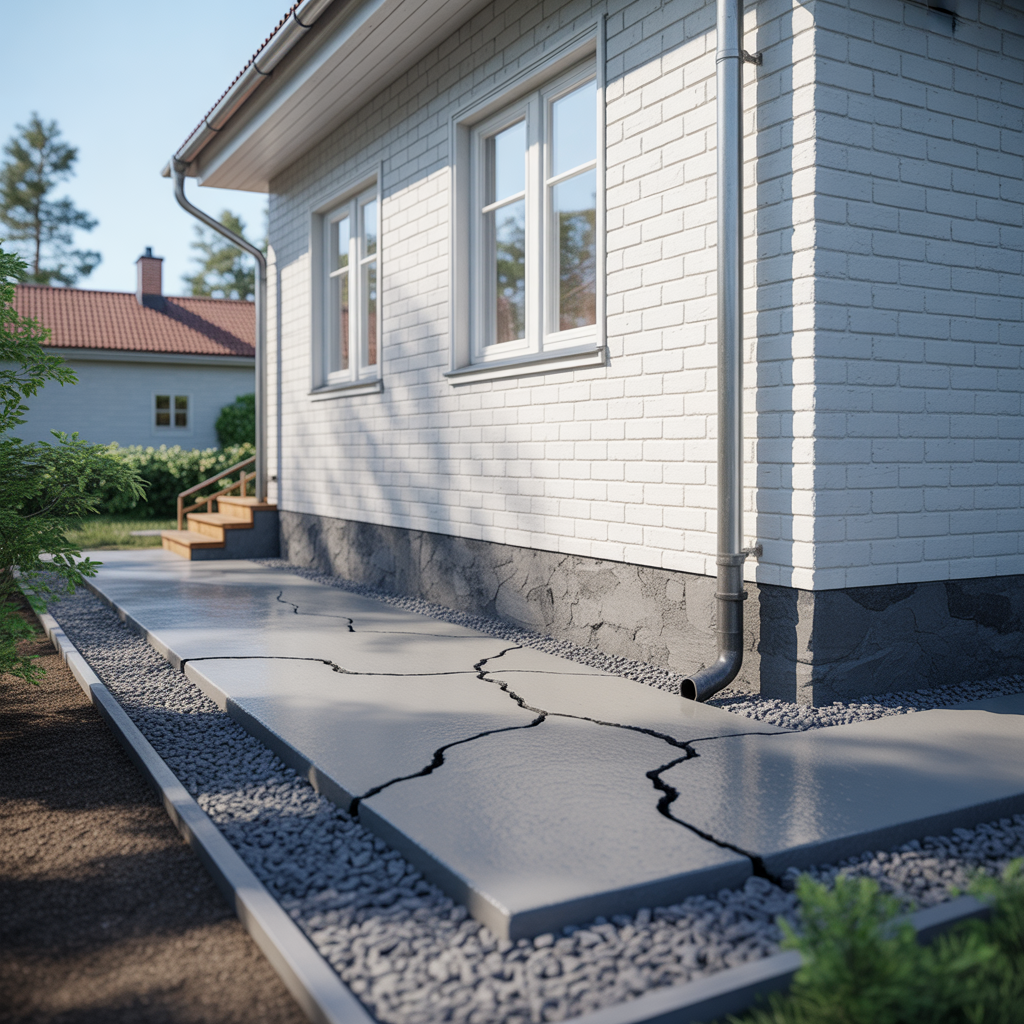 4.Sa forhindrar du sprickor i husgrunden genom ratt underhall