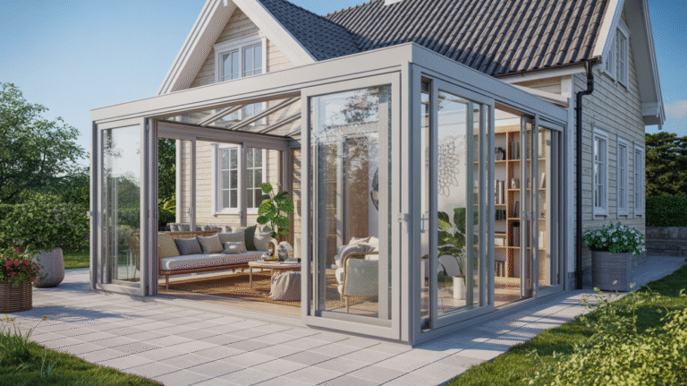 Bygga Uterum & Inglasad Veranda i Höganäs, Skåne